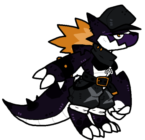 genopaint:   Trying to conceptualize an outfit for this kobold