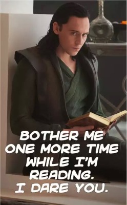 hilarioushumorfromouterspace:  Loki