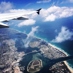 picsfromaplane:  Singer Island, Florida Photo by Amrish 
