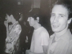 jeffbuckleyforever:  Jeff Buckley and Elliott Smith at a Those