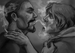 triplecheesemacaroni:Mcreyes Day 2: Smoke