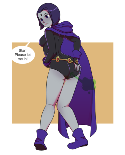 Raven messing.Messing isn’t really my thing but this commission