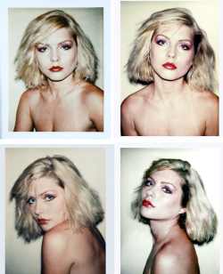 angrygirlclub:Debbie Harry by Andy Warhol, 1980 // Karlie Kloss