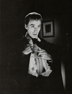 Christopher Lee in Dracula, Prince of Darkness. From The Dracula