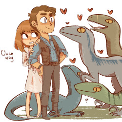 marxandria:a raptor dad is the best dad. 