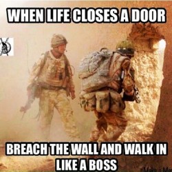 alpha-command:  When Life Closes a Door!! , What will you Do???