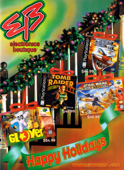 n64thstreet:    Electronics Boutique’s 64-bit stocking stuffers