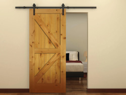designmeetstyle:  Sliding barn doors have been making their way