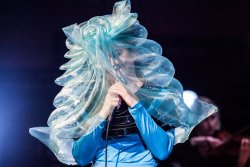 bjorkmexico:  Björk ayer 5 de noviembre en el festival Iceland