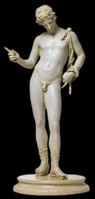 boysnmenart:  Narcissus by Praxiteles from Pompeii Sculpture