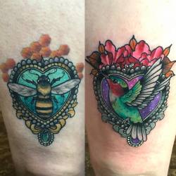 darylwatsontattoo:  Forgot to post these 2 side by side - left