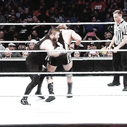 jackthwagger:  kevin owens: *desperately tries to lift jack swagger*jack