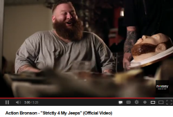 brightknife:  Action Bronson and a cake that looks like Action