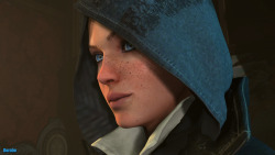 Bigger Versions:Â Â  Pic 1Â Â  Pic 2(Dry) Â  Pic 3(Wet)Full respect and many thanks to Shitty Horsey for putting my beloved Evie Frye up on SFMLab so that I can do naughty things to her, then feel guilty about it afterwards.