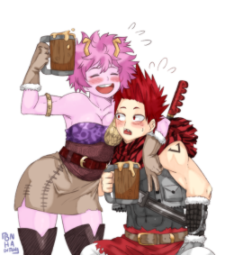 bnha-bitch: Kirimina week day 1: Fantasy AU A classic start to