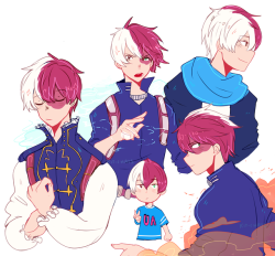 kit-chats:  4am mood is thinking bout todoroki [commission info]