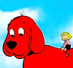 animationsource:I love Clifford the big red dog.