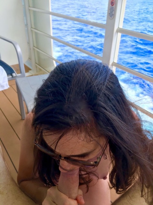 “A Verandah BJ Fantasy, on the Fantasy!” A fantastic anonymous submission to Cruise Ship Nudity!!!! We would love to see more of her!!! Thank you so much!  Cruise Ship Nudity!!!  Share your nude cruise adventures with us!!!  Submit here, or