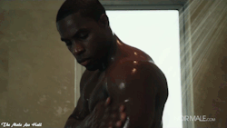 themaleasshall:  DeAngelo Jackson in Noir Male’s BBC Massage