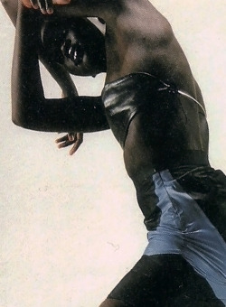 moscowballet: alek wek for i-D’s “the clean and fresh issue”