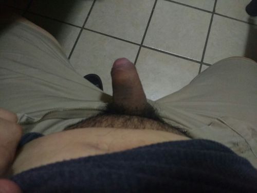 Hot Mexican chubby with lovely uncut cock. 