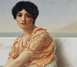 the-hardest-of-hearts-survive:  John William Godward, Reverie