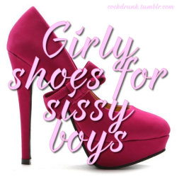 sissydonna:  cockdrunk:  Choose pink sissy. cockdrunk.tumblr.com | @sissycaps