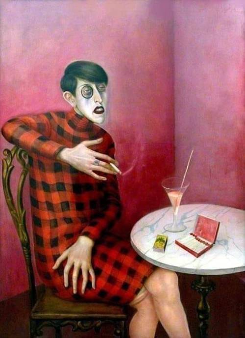 Portrait of the journalist Sylvia von Harden by Otto Dix 1926