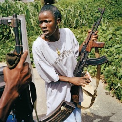 africansouljah:  Liberian civil war