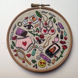 hanecdote:  “There are worse things I could do”  I stitched