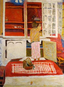 urgetocreate:  Pierre Bonnard. The White Cupboard, 1931 