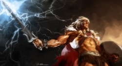 thickboyswag:  worldofjayoh:  Masters Of The Universe - by Gerald