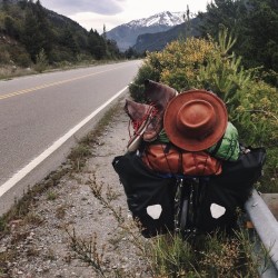 oregontopatagonia:  My gear stacked high, with enough weight