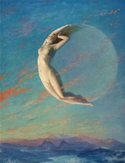aesza:  Albert Aublet The New Moon 