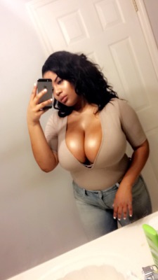 jehovahhthickness: thechroniclesofcollege:  A Look  How her boobs