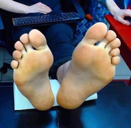 whitemalefeet:Would love to soften ‘em up and give them my