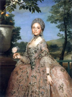 Anton Raphael Mengs (Aussig 1728 - Roma 1779); Maria Luisa of