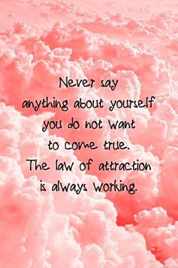 inspirationwordslove:  The law of attractio love positive words