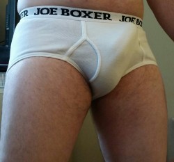 briefsboy88:  Rockinâ€™ some Joe Boxer tighty whities! 