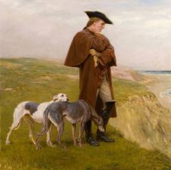Briton RIviere (1840-1920), An exile of the ‘45.