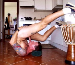 sublimecock:  Kitchen Cock seeks his own face.