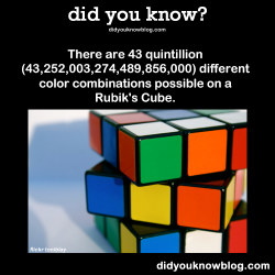 did-you-kno:  There are 43 quintillion (43,252,003,274,489,856,000)