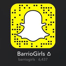 Not fucking with IG much anymore follow my snap!! BarrioGirls