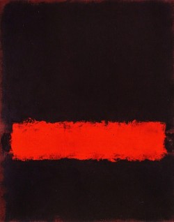 dailyrothko: Mark Rothko, Untitled ( Black Red And Black), 1968