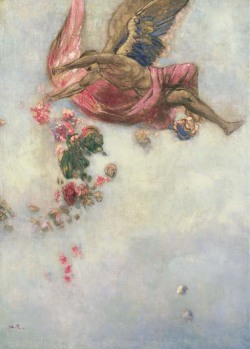 Odilon Redon (French, 1840-1916) La Chute d’Icare. Oil on canvas