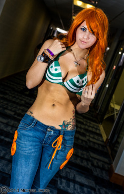 iriscosplay:  Nami 11 by Insane-Pencil Check out http://iriscosplay.tumblr.com