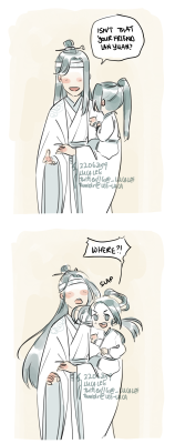 lee-luca:  Mo Dao Zu Shi: Why JingYi is the only one with hair