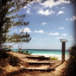 Stairway to heaven. #vacation #bahamas #paradise #clouds #sand