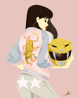 eastwoodwong:  QUEEN TRINI the YELLOW RANGER! I love her.