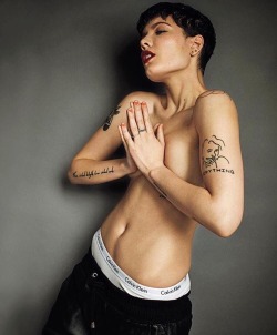 upsetblvd:  If Halsey doesn’t turn you on then fuck idk man